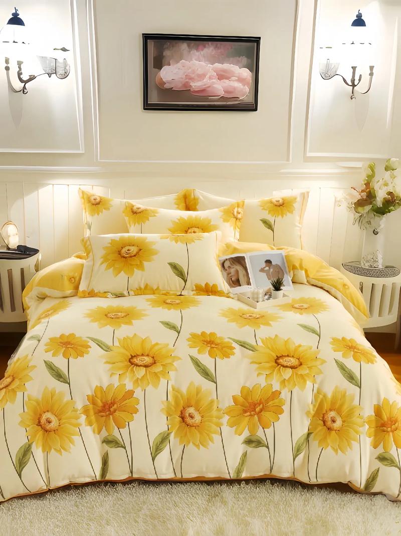 姐妹們,加厚斜紋棉印花四件套是一款注重舒適與美觀的家紡產(chǎn)品!